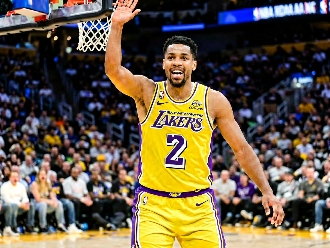 NBA湖人vs勇士比赛现场